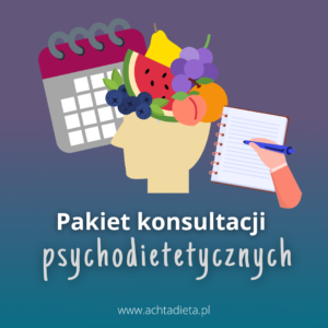 Pakiet konsultacji psychodietetycznych 4+1 gratis